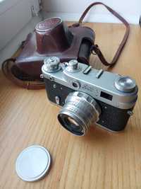 aparat fotograficzny fed3 obiektywem  industar i 26m F2.8 50mm ZSRR