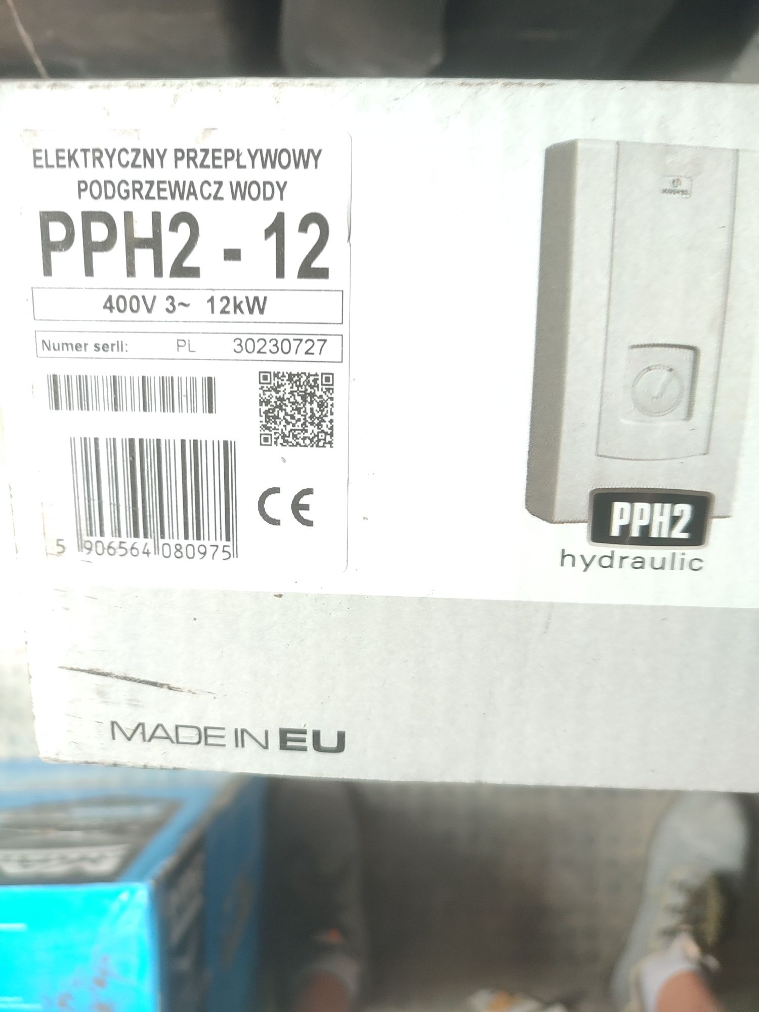 Elektryczny podgrzewacz wody KOSPEL PPH2-21 na siłę 3f NOWY przeplywow