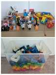 Klocki LEGO Duplo duży zestaw kilka kompletów figurki