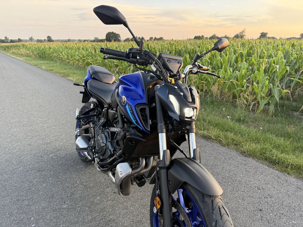 Yamaha MT07 A2 35kW rok 2024 Tablet Ładna Niemiec Transport