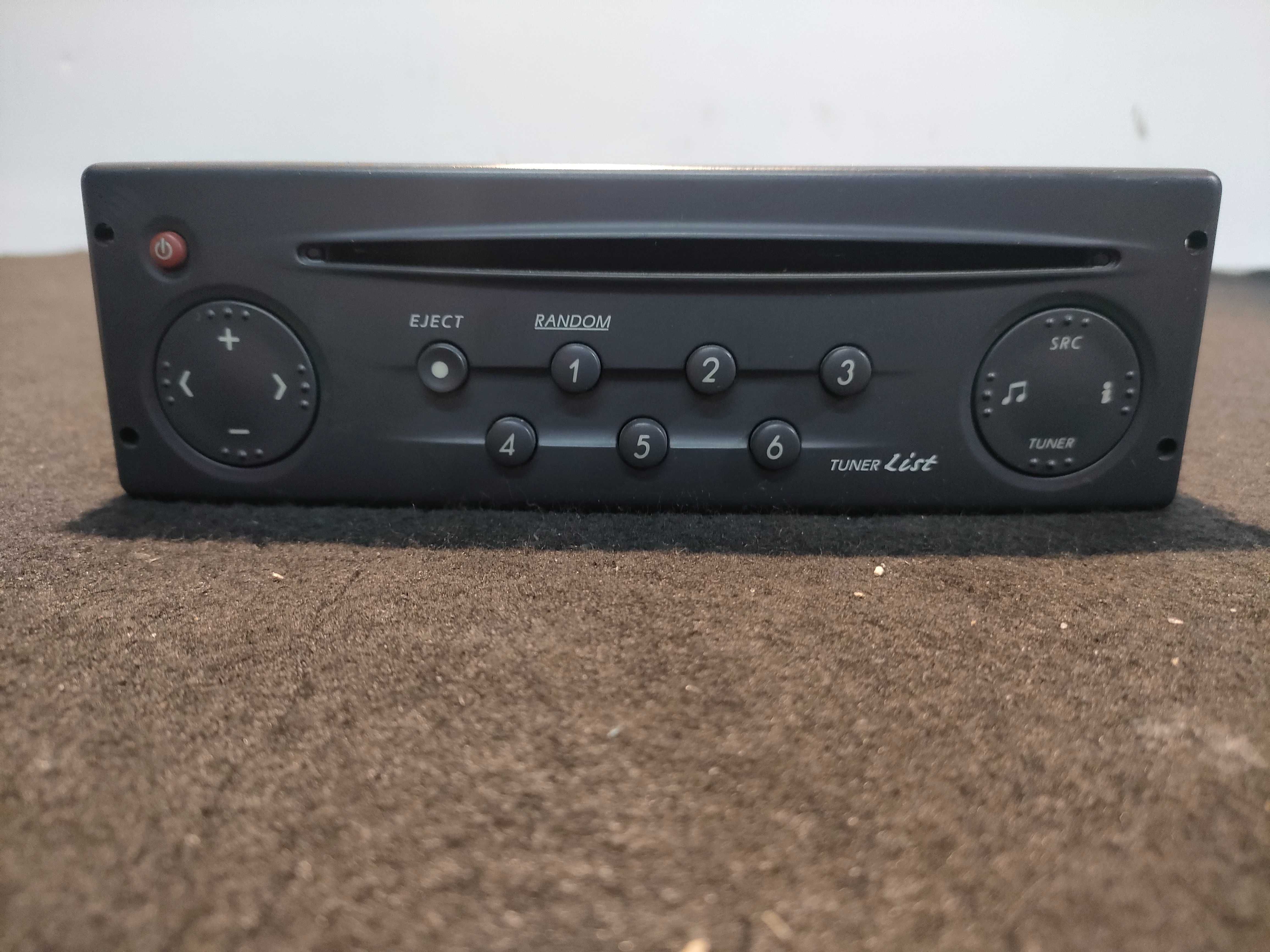 Renault radio Tuner list