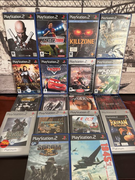 Jogos Ps2 otimo estado