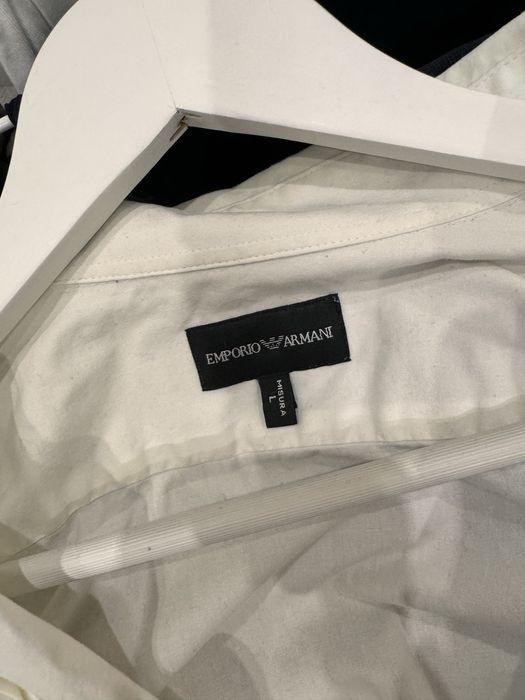 Biala koszula armani