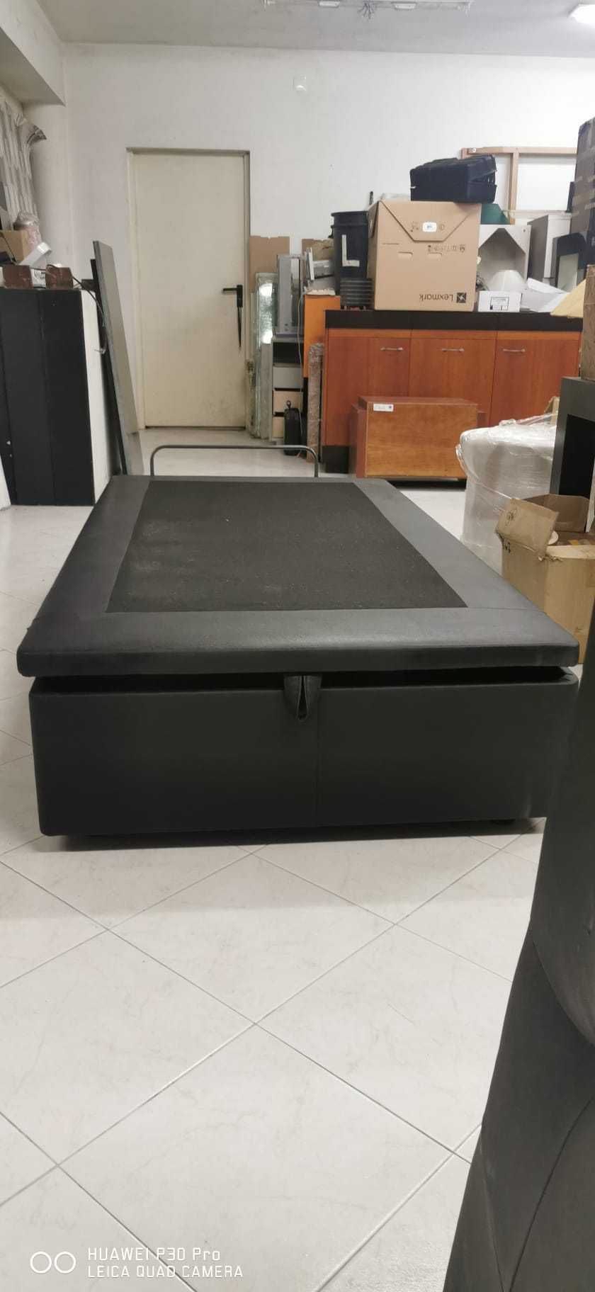 Cama Solteiro com estrado elevatório