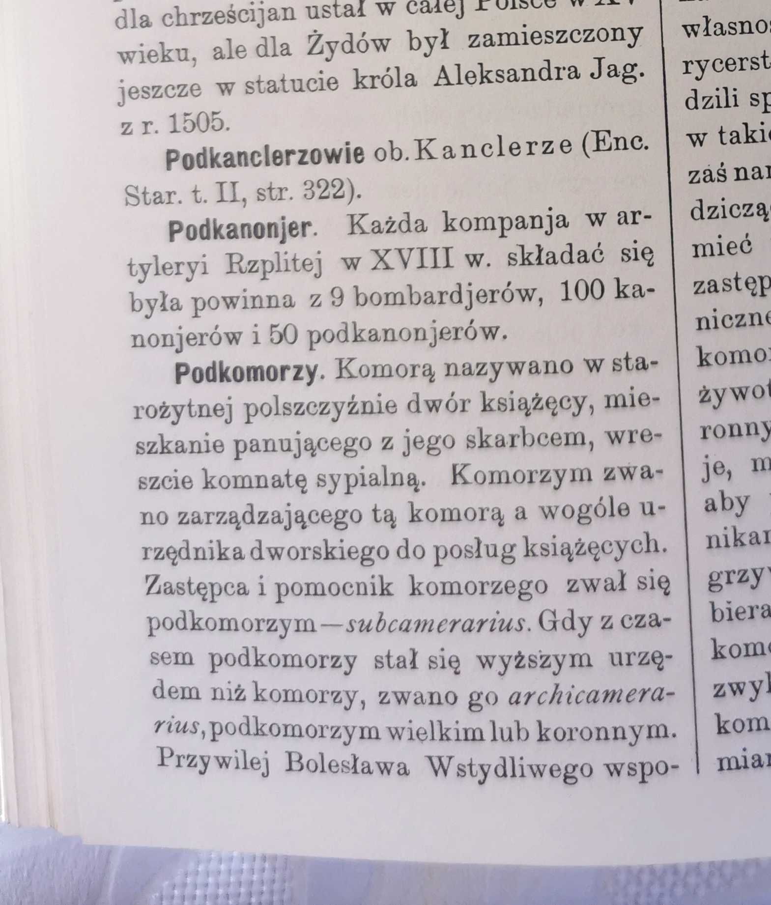 Encyklopedia Staropolska. Tom I, II, III, IV  Zygmunt Gloger