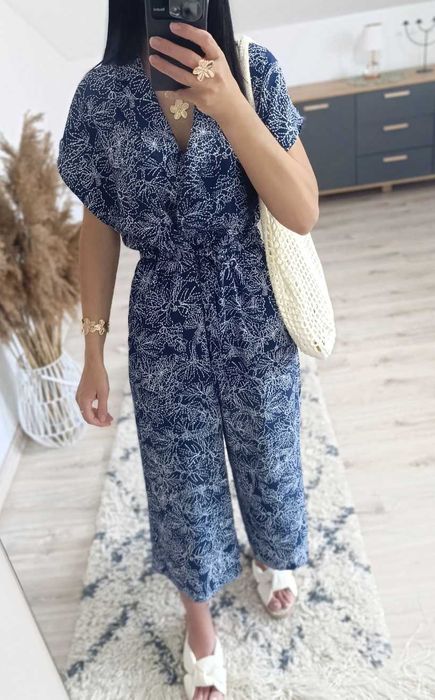 Kombinezon z szerokimi spodniami H&M rozmiar 34 XS