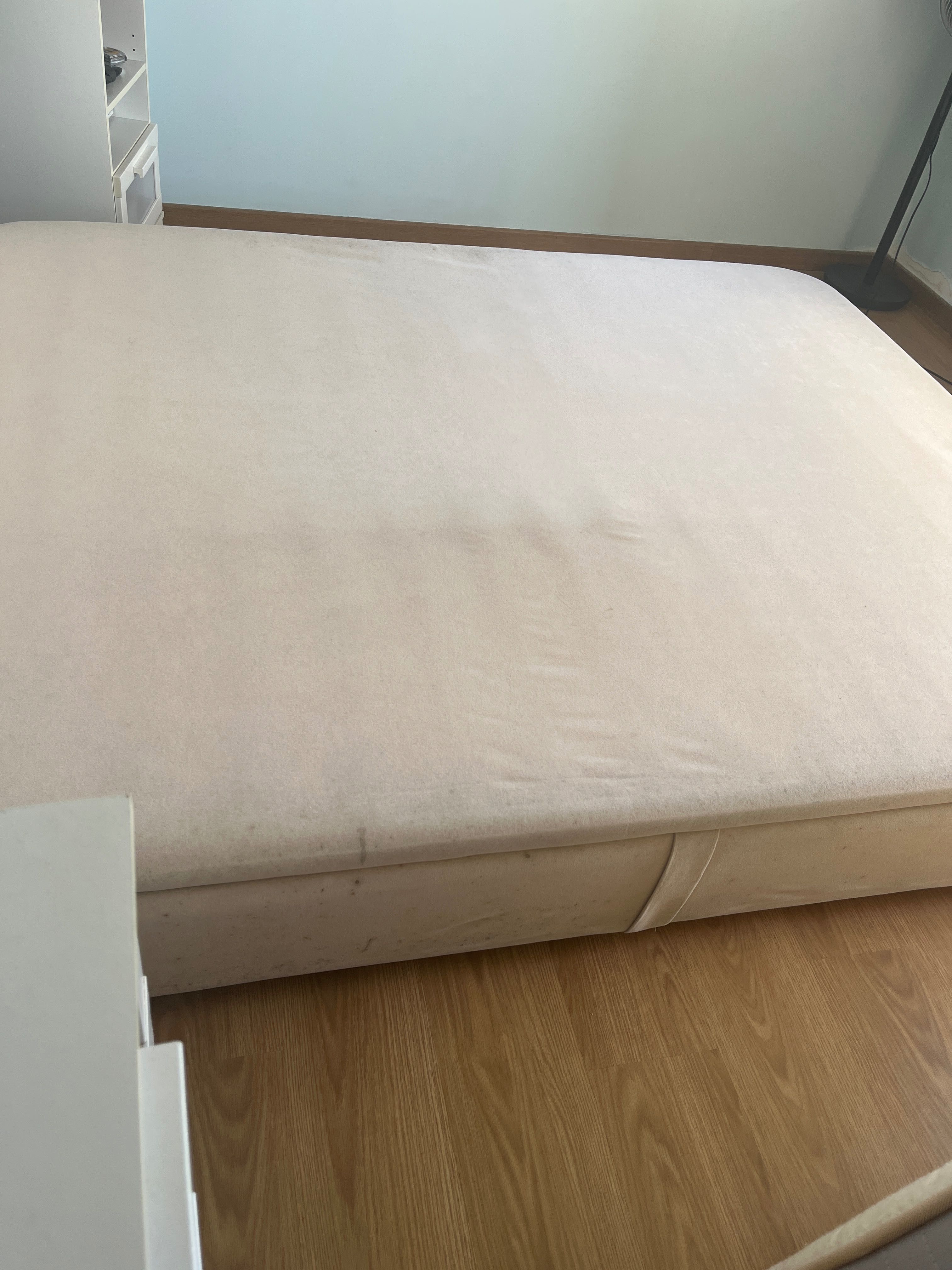 Cama de casal, sommier estrado elevatório