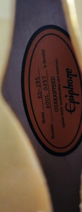 Guitarra Epiphone ES-295