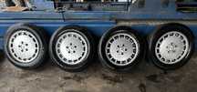 Koła mercedes w 124/126 gulideckel 5x112 6,5j „15”