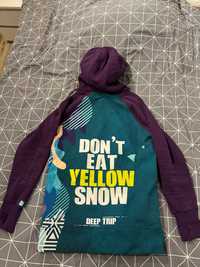 ciepła bluza snowboardowa DeepTrip - don't eat yellow snow :)