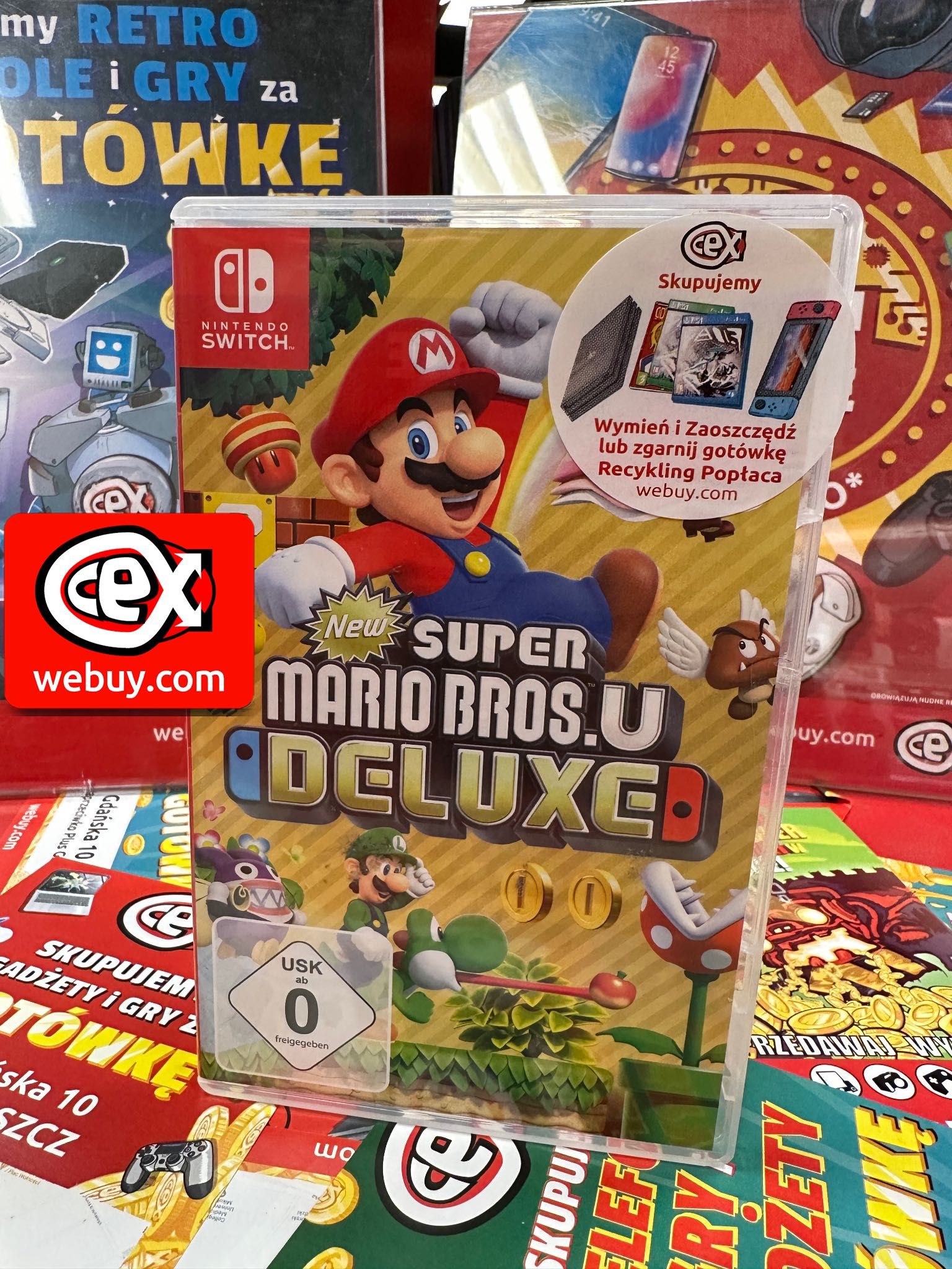 Gra New Super Mario Bros. U Deluxe [Switch] CeX Bydgoszcz