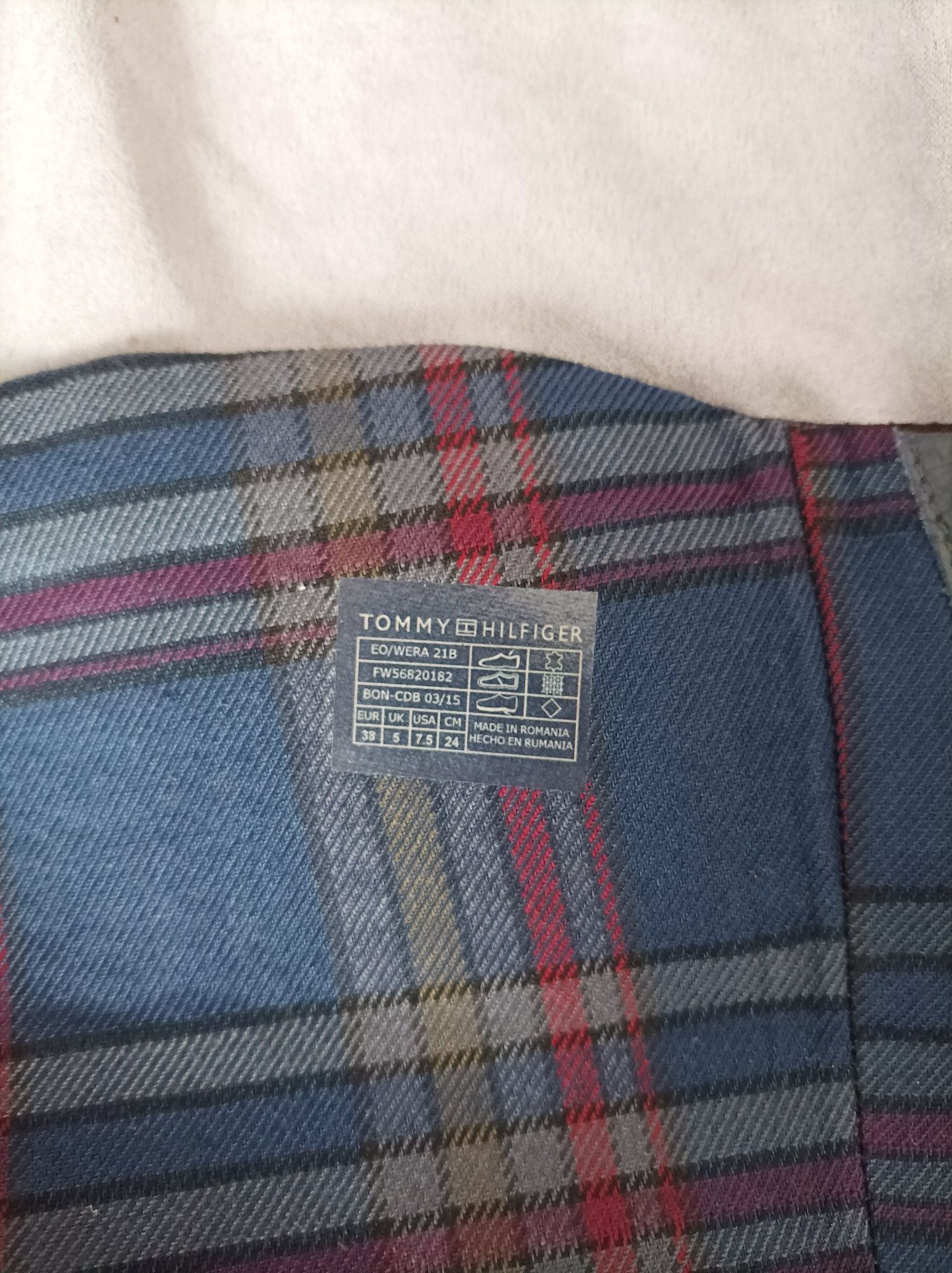 Tommy Hilfiger Kozaki skórzane