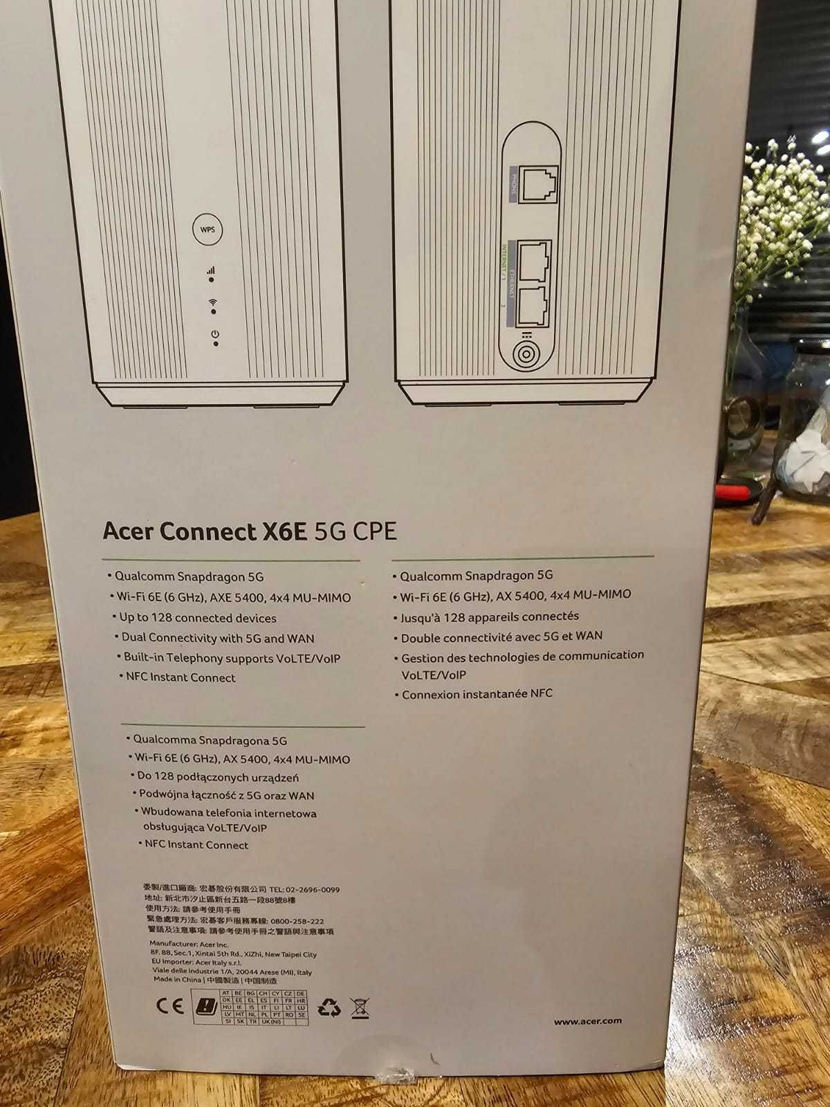 router acer connect x6e cpe nowy