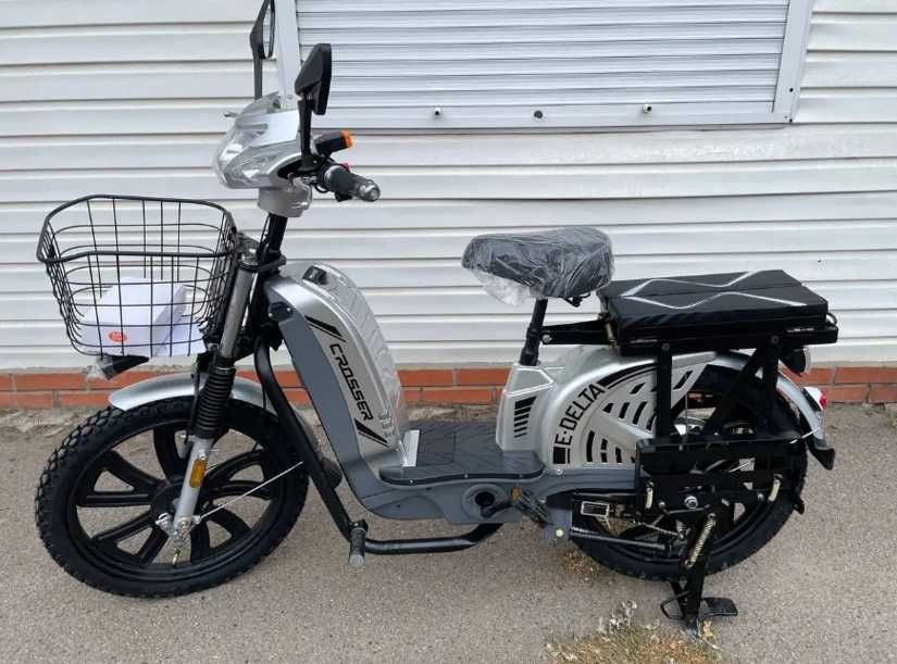 ТОП!Электроскутер Crosser мотор 1200W скоростной и выносливый\под все!