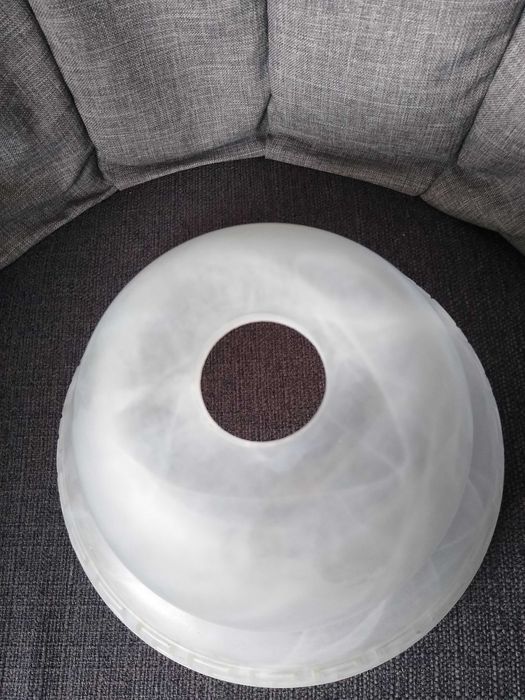Nowy szklany klosz wzór Versace, do lampy wiszącej, 25 cm