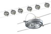 Zestaw lamp linkowy lampa na linkach Paulmann 6x50W 97180