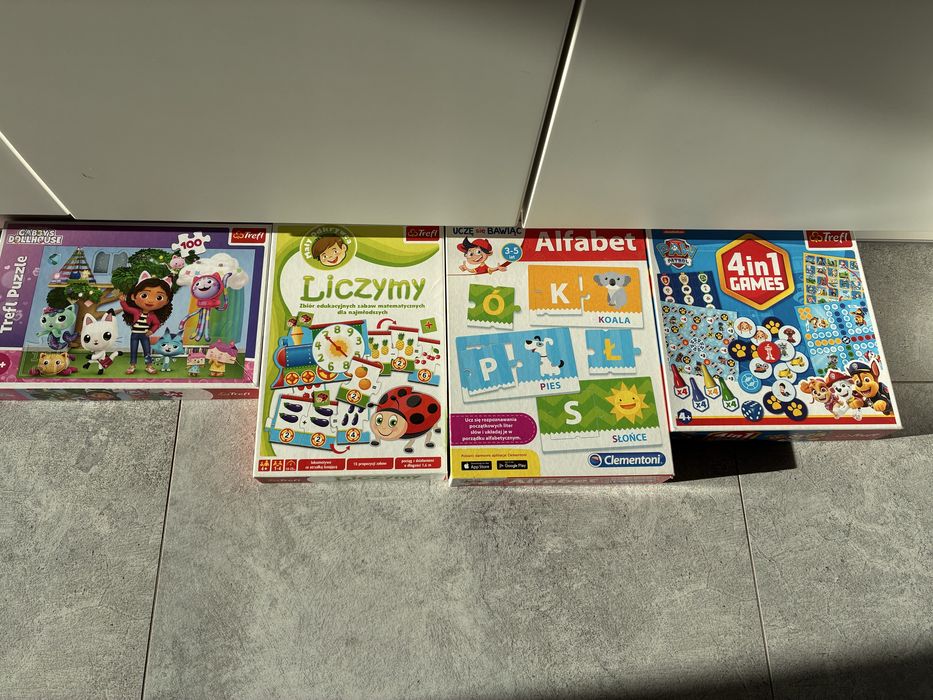 Grypuzzle i książki 3+ GRATIS torebka