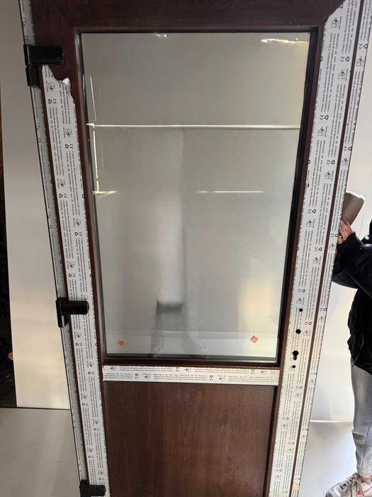 Drzwi PCV 90x200 (Białe Antracyt orzech) Od ręki!!! Transport cała PL!