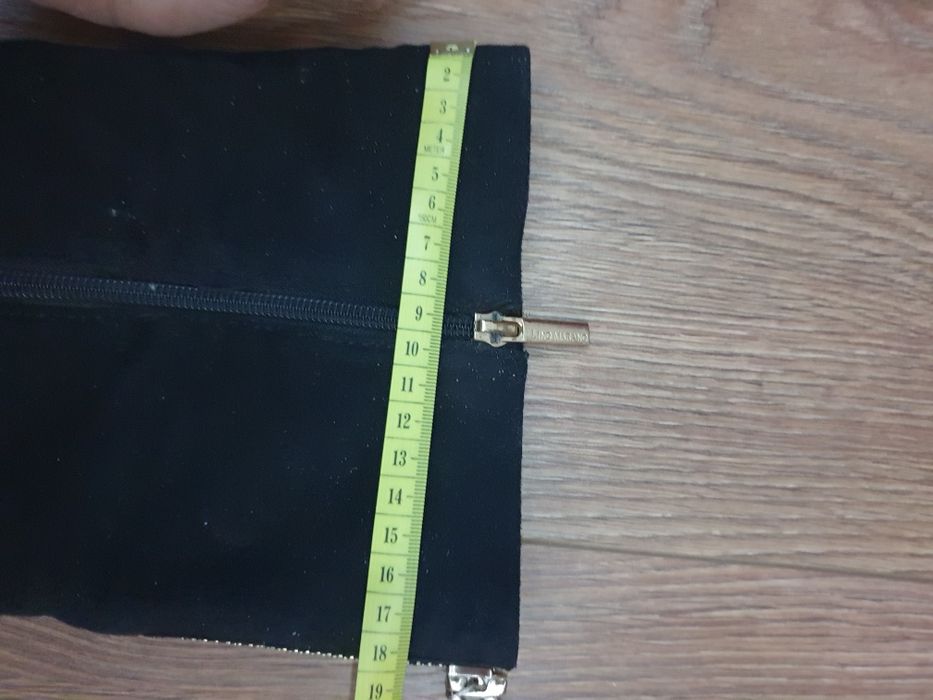 Замшеві зимові сапоги