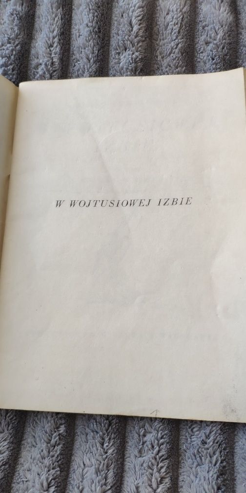 Książka ' w wojtusiowej izbie ' z 1928