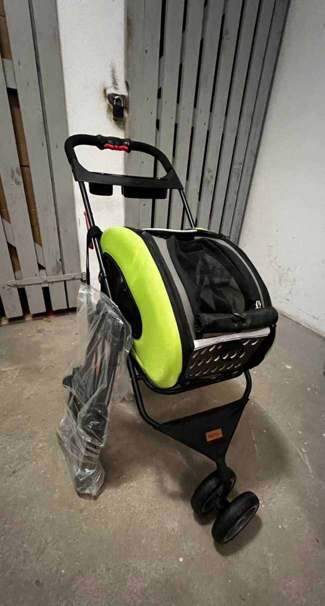 Sprzedam wózek transporter Combo 5 w 1 marki Ibiyaya - zielony.