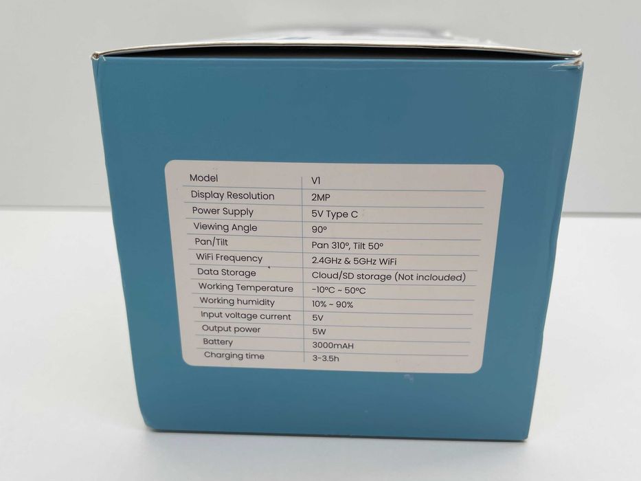 Niania elektroniczna WansView V1 WiFi Tryb nocny kołysanki 2MP 5V