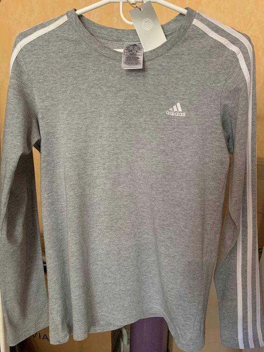 Лонгслів Adidas Essentials 3-Stripes