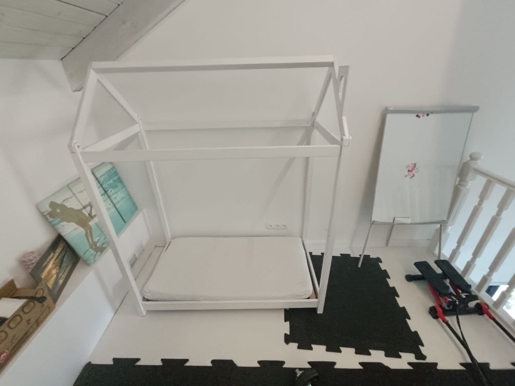 Łóżko dziecięce domek 140x70