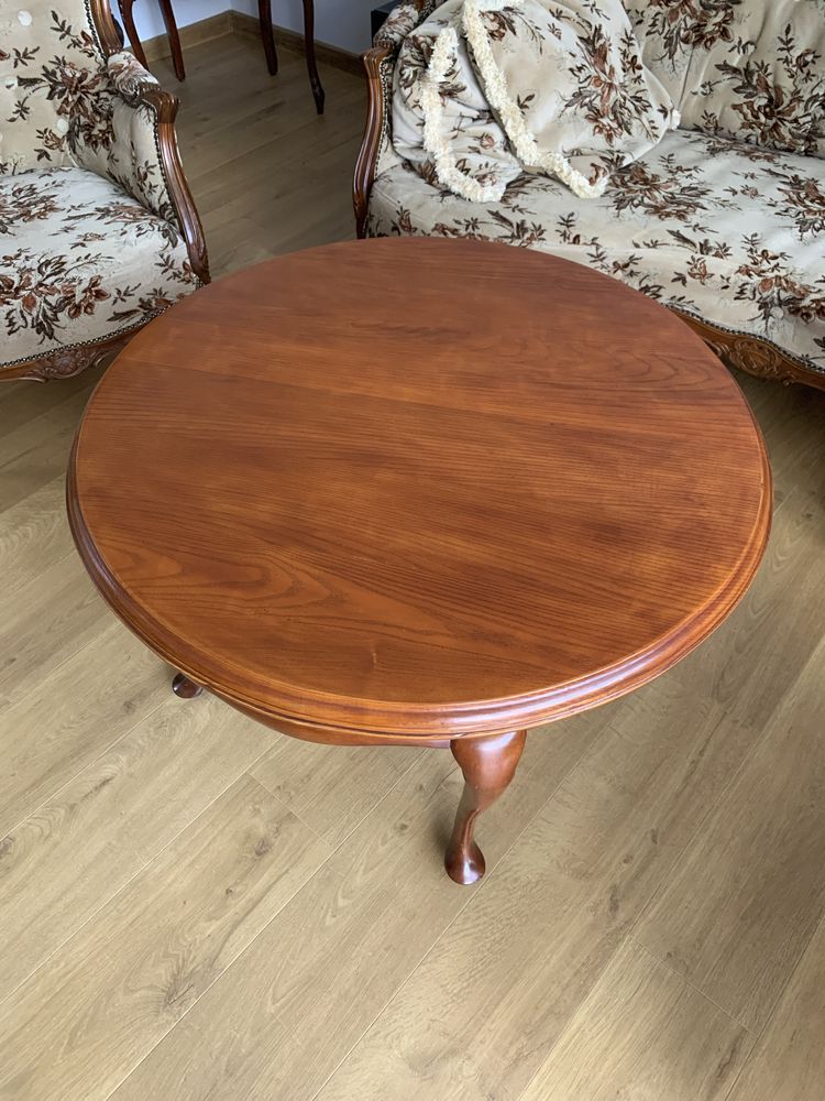 Komoda + stolik w stylu ludwikowskim Chippendale