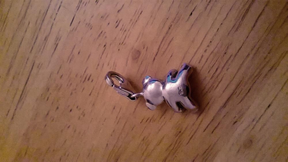 AGATHA PARIS zawieszka charms do bransoletki MIŚ srebro