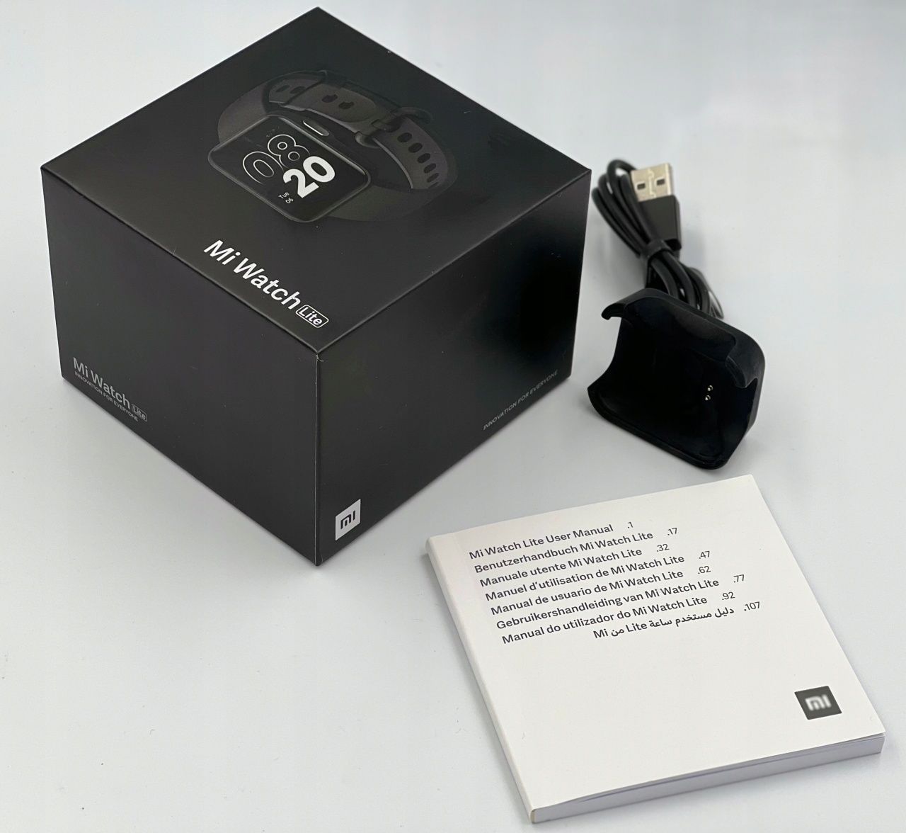 Smartwatch Xiaomi Mi Watch Lite czarny