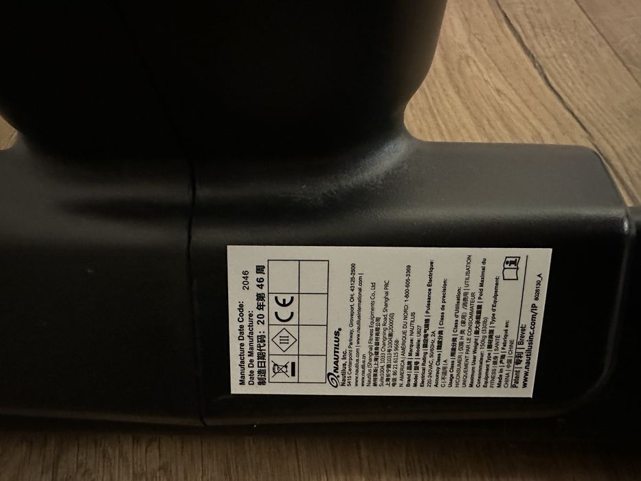 Rowerek treningowy Nautilus U627