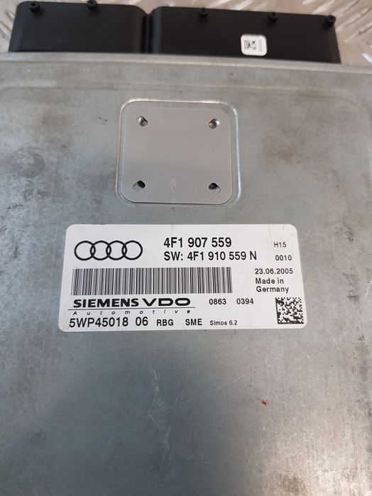 Sterownik Silnika 4F1907559 4F1910559N 5Wp45018 Audi A6 C6 3.2 V6 05R-