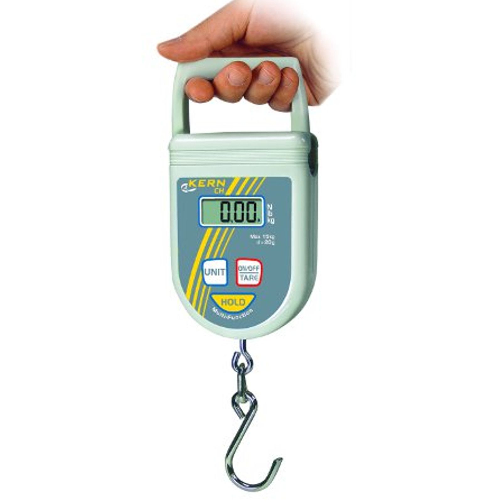 waga hakowa wisząca ręczna ch lcd 50kg / 100g  - kern ch 50k100