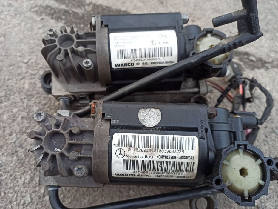 Компресор підкачки пневми Mercedes w211 wabco мерседес насос e-class