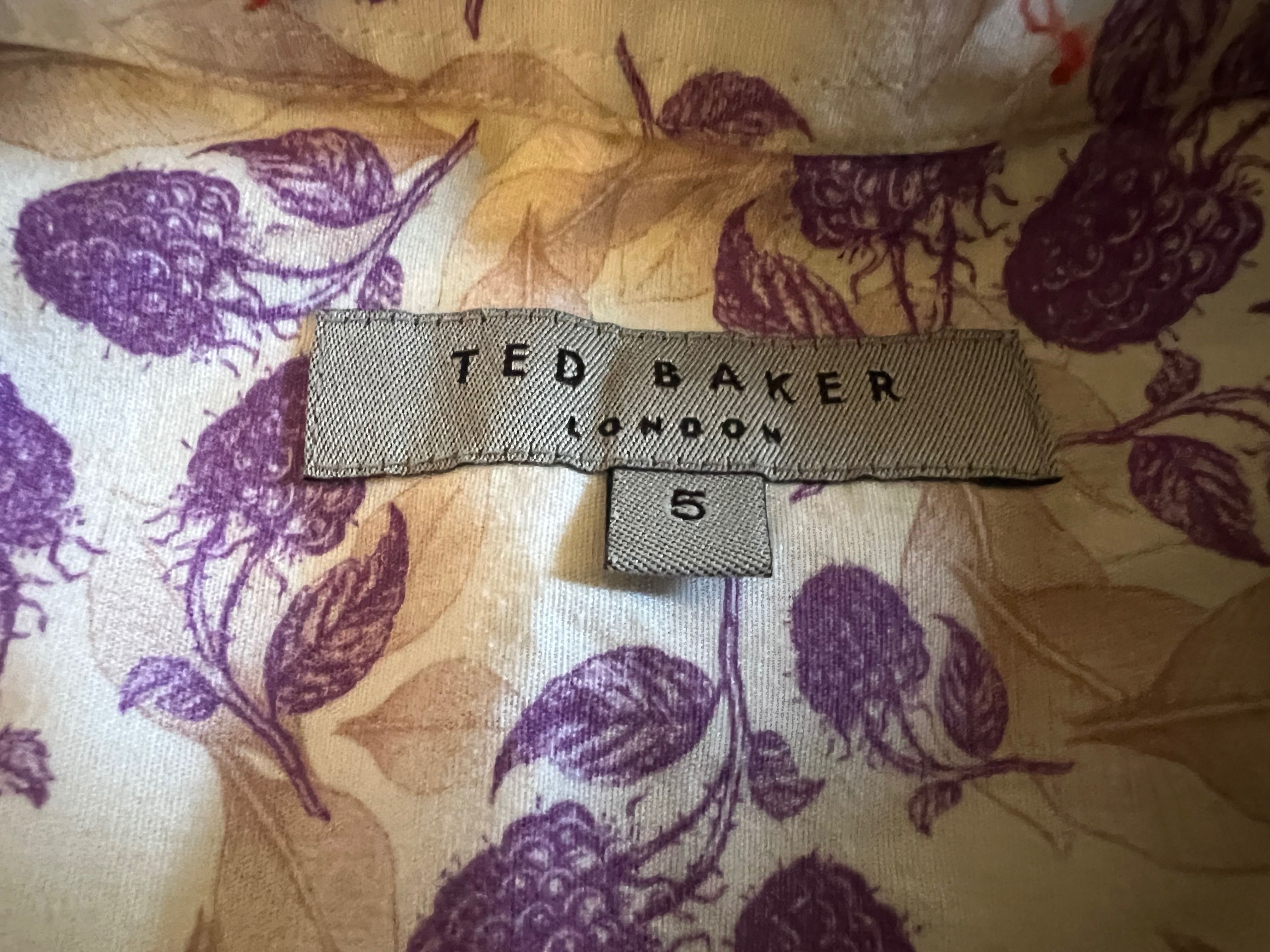 Сорочка Ted Baker London літня, розмір L