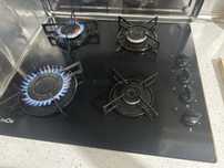 Placa a gaz de 4 bicos