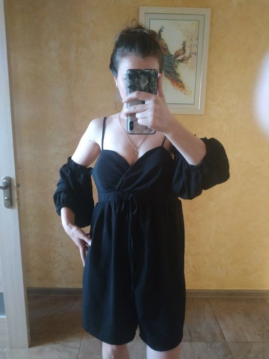 Стильний літній комбінезон шортиками