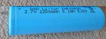akumulator Li-on 3,7 V 2000 mAh
