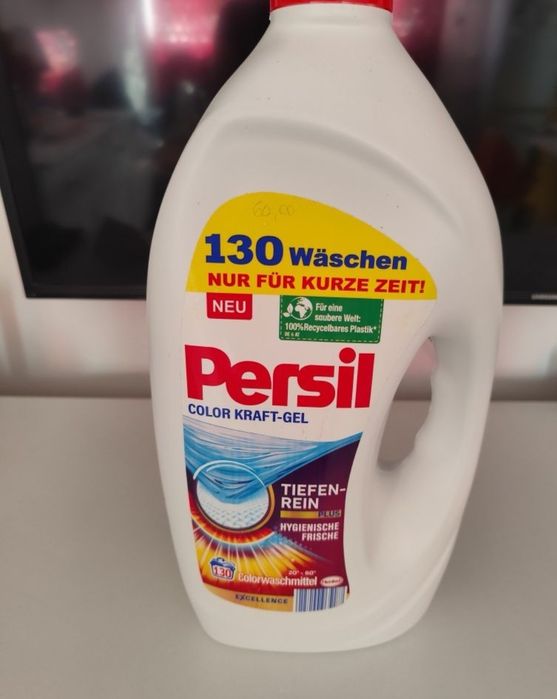 Sprzedam żel do prania persil color kraft-gel 130 prań 6L