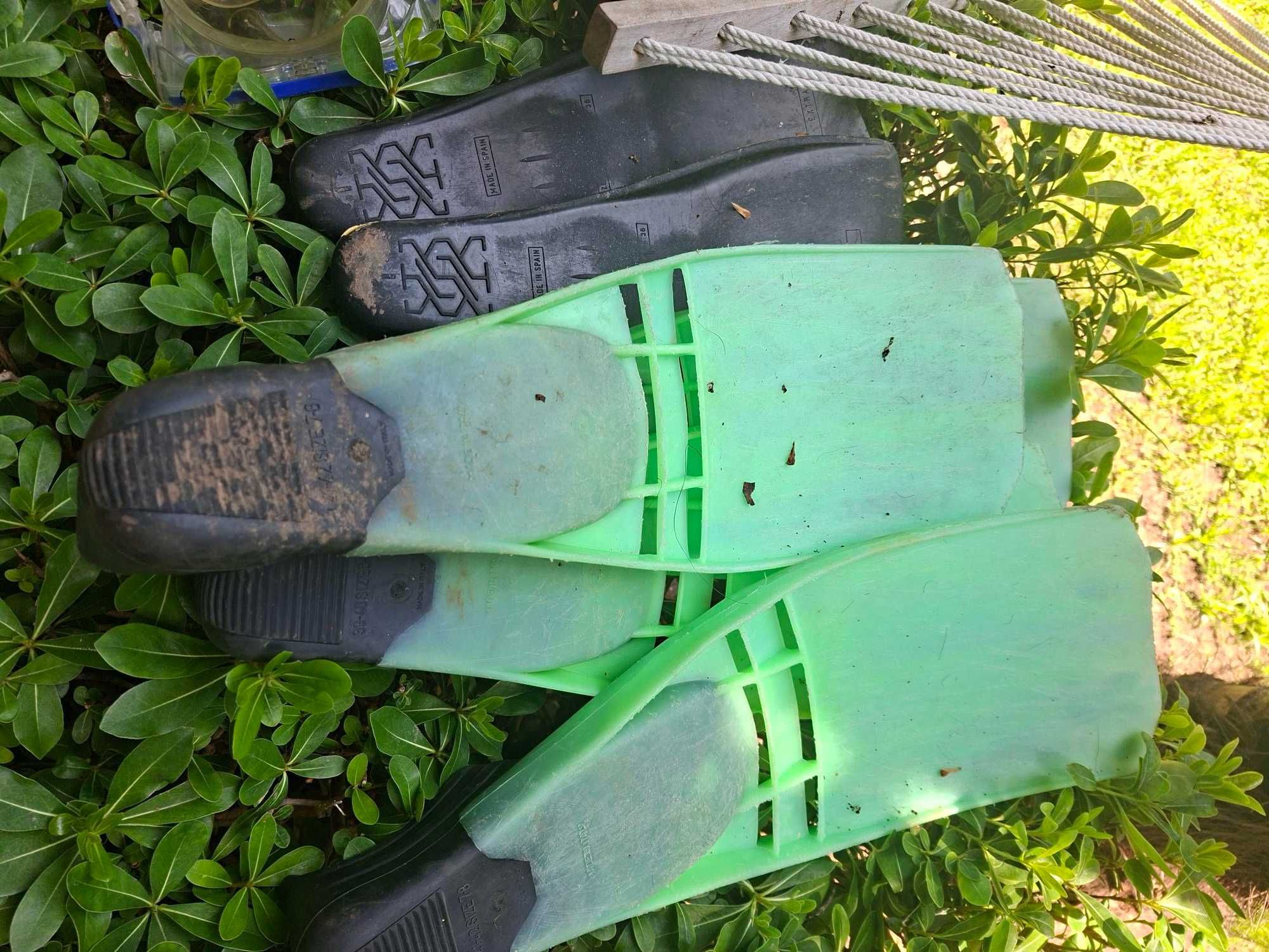 Barbatanas para recreio ou pesca, usadas