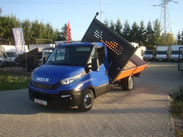 Iveco DAILY 100%PRZEBIEG-POTWIERDZONY  3-STRONNA WYWROTKA 3.5T DMC 4.10M HI-MATIC Sprowadzony Opłacony