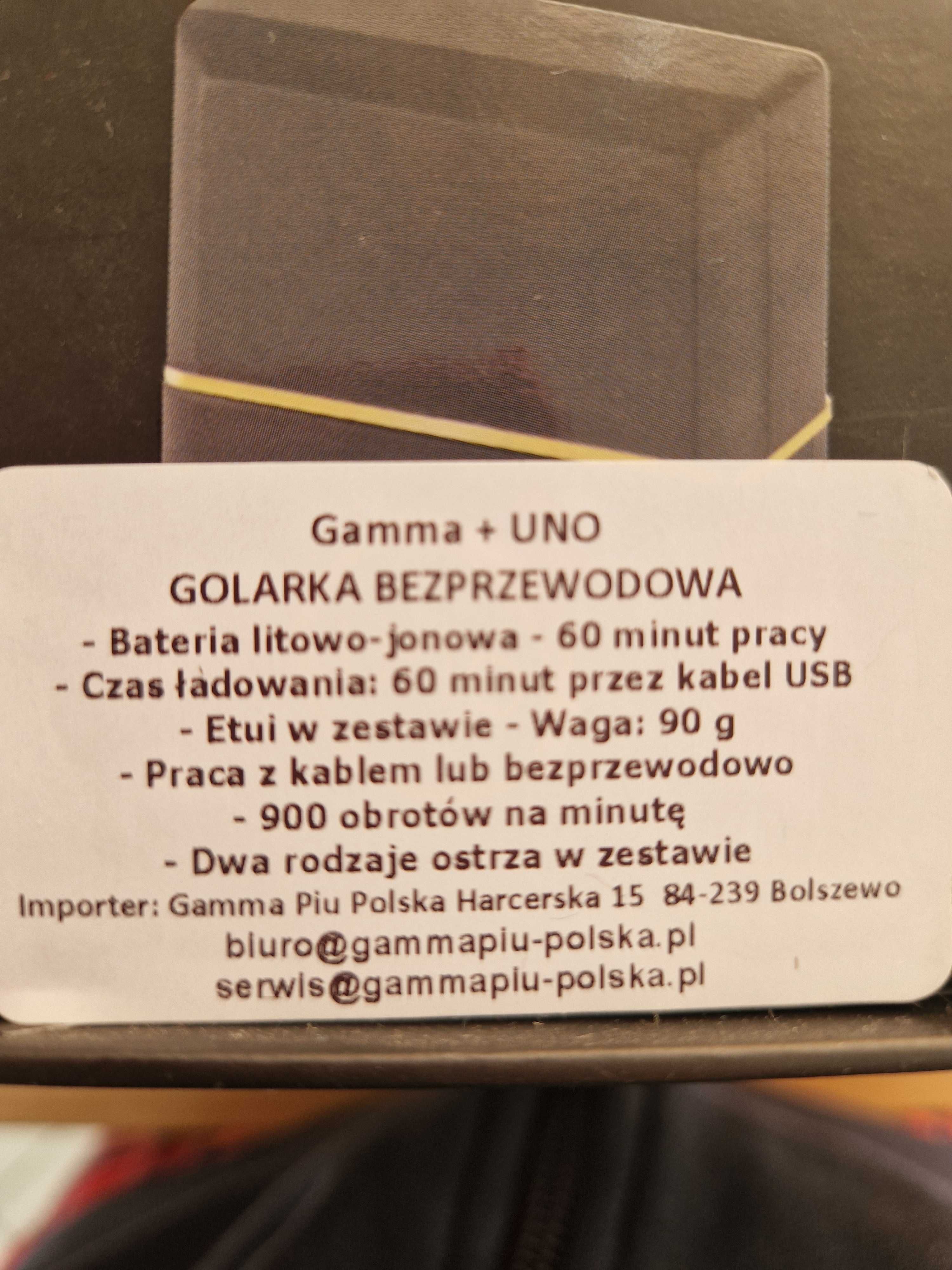 Golarka elektryczna bezprzewodowa UNO