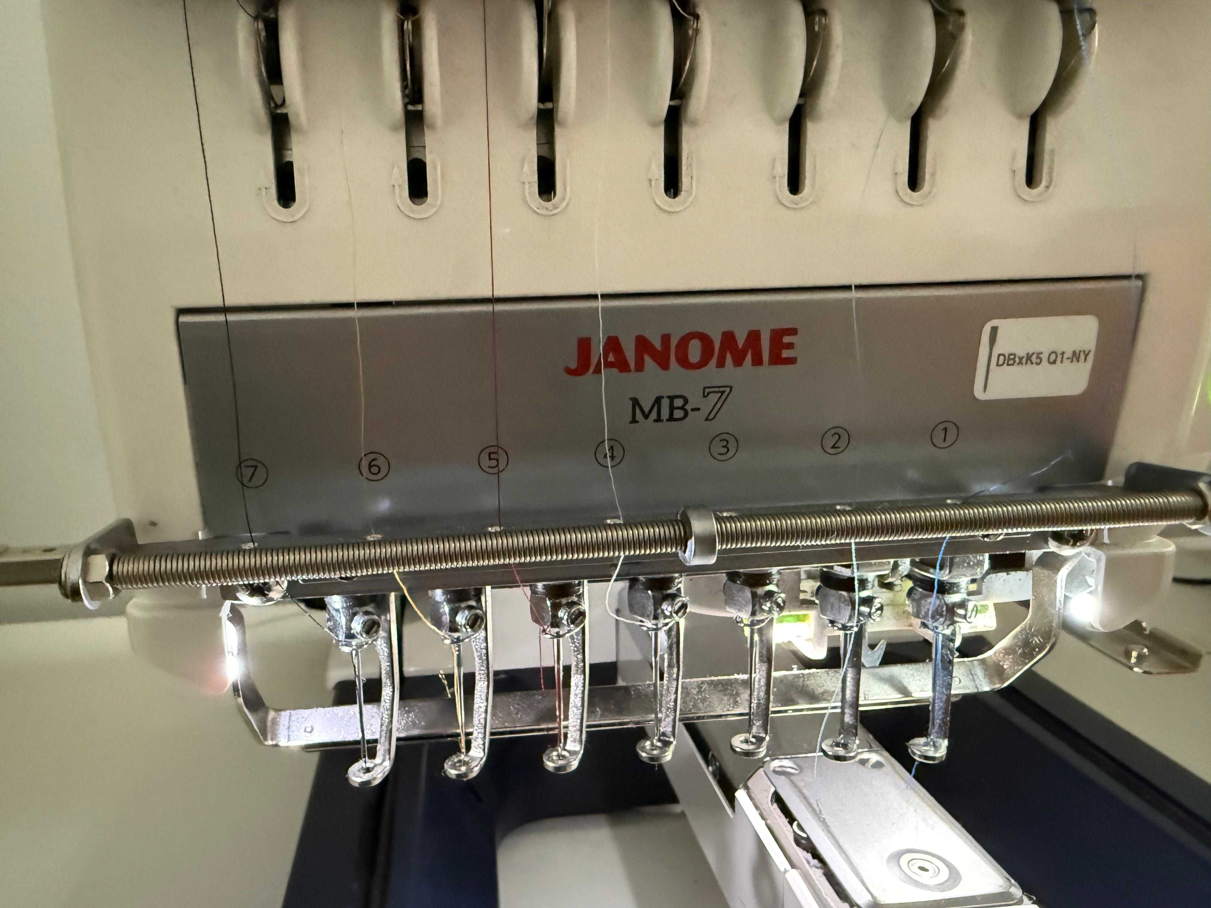 Hafciarka Janome MB-7 w idealnym stanie + oprogramowanie Wilcome