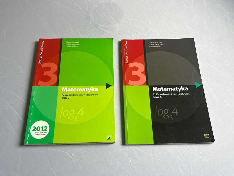 Matematyka 3 Podręcznik + Zbiór Zadań, PP / PR