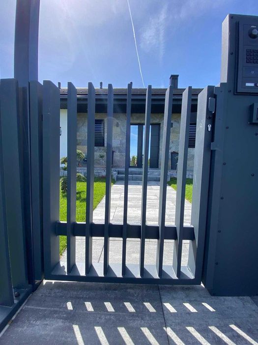 ogrodzenie grzebieniowe NA WYMIAR pionowo profil 80x20POLSKA PRODUKCJA