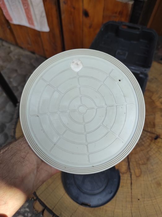 Вакуумна присоска для плитки акумуляторна Біла (150мм до 100кг)