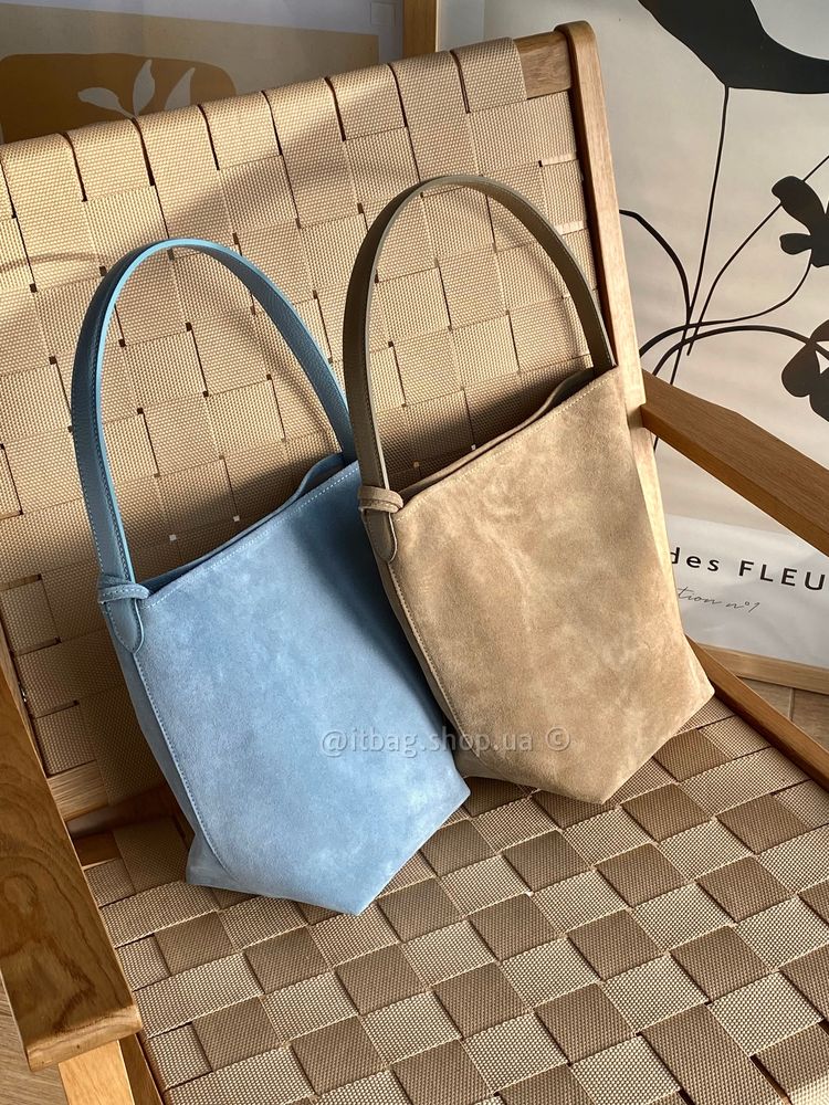 Замшева сумка bucket bag, новинка з Італії. Замшевая сумка Италия