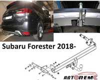 Фаркоп Subaru Impreza Forester Cross Track Legacy Outback Tribeca XV