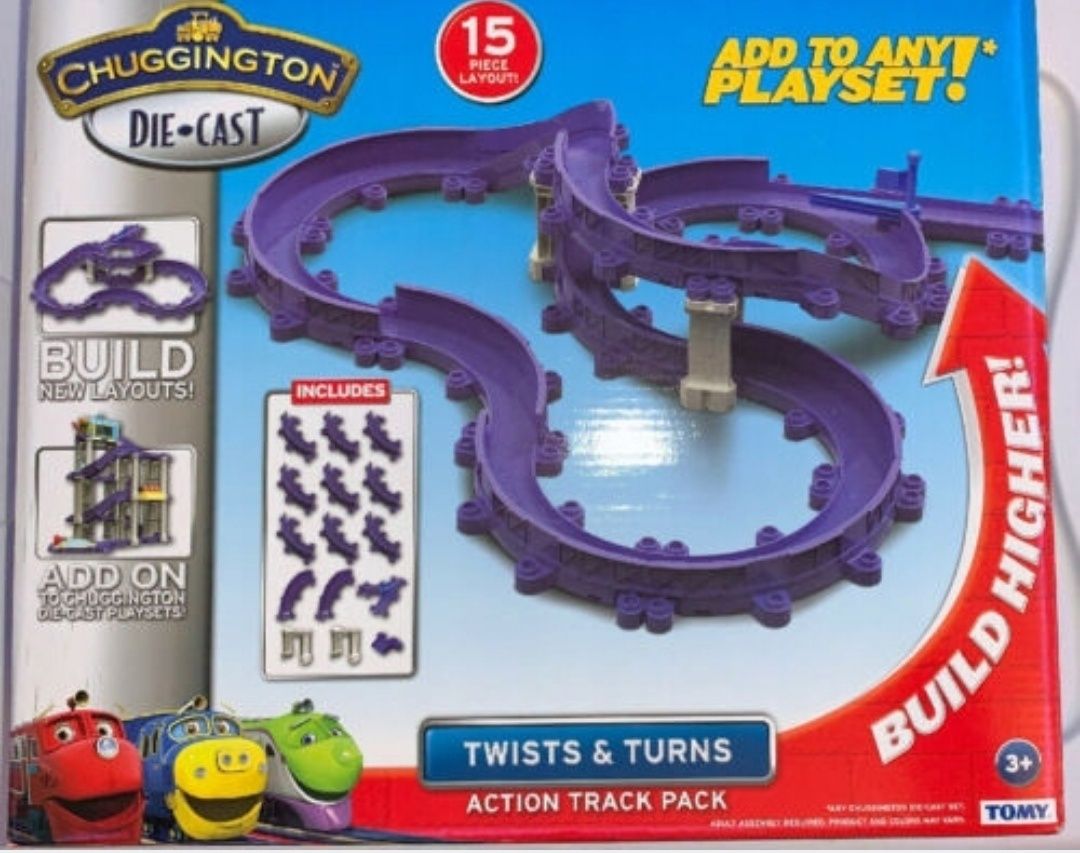 Tomy LC54313 Stacyjkowo Tory 15 elementów, stan idealny